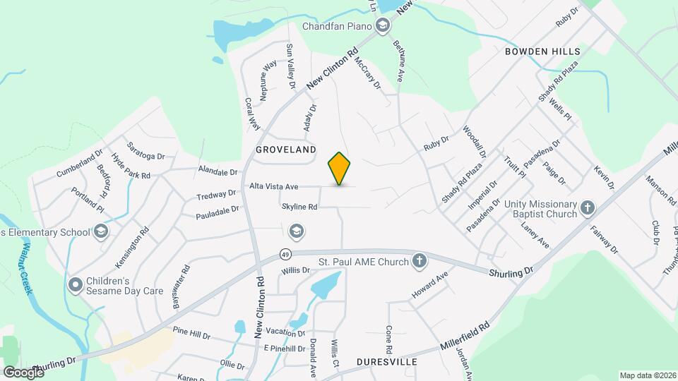 2914 Alta Vista Ave Map and Location Details