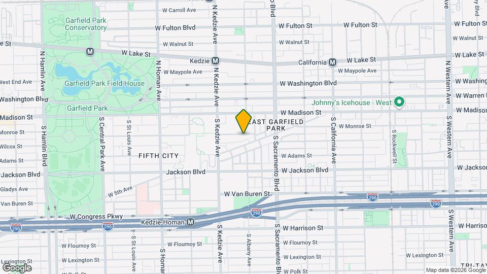 3123 W Monroe St Map and Location Details