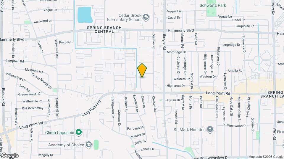 1850 Creek Dr Map and Location Details