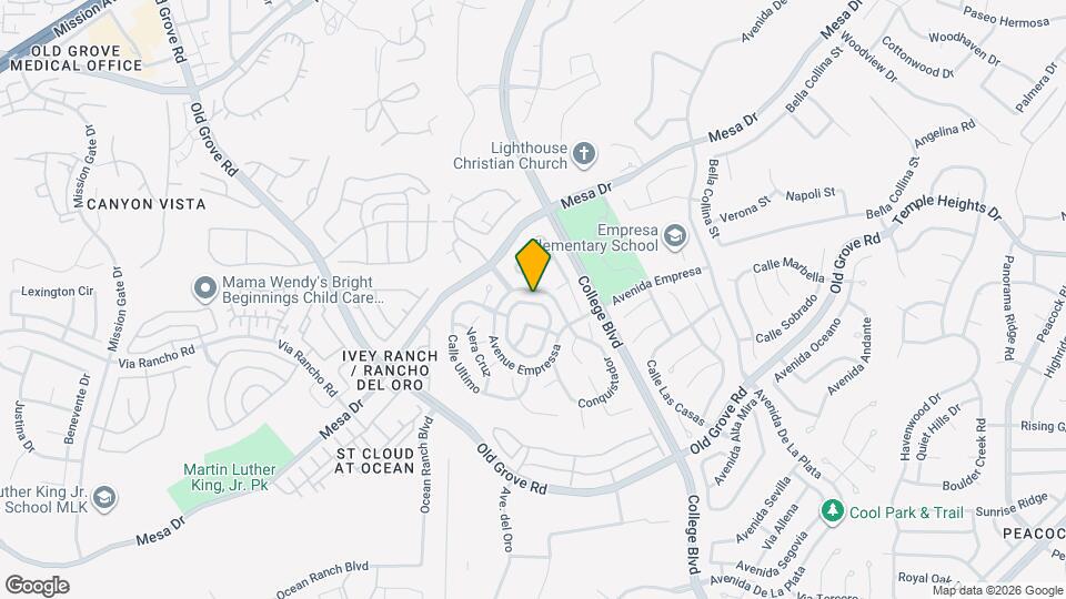 1352 Enchante Way Map and Location Details