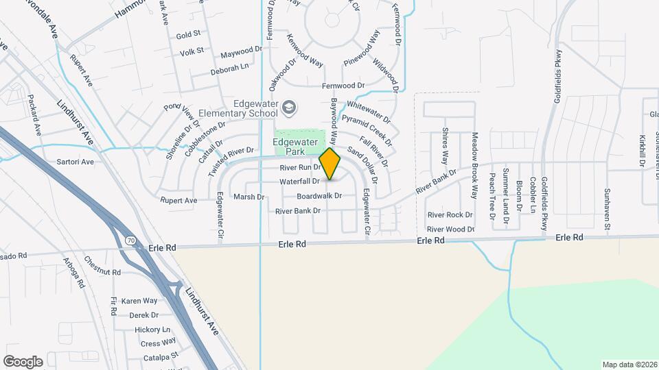 1862 Waterfall Dr Map and Location Details