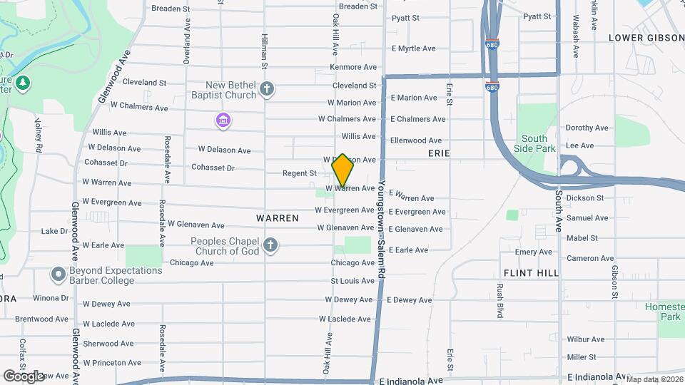 57 W Warren Ave Mapa y Detalles de la Ubicación