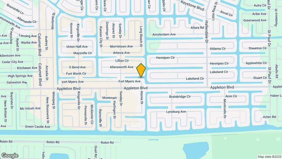 14464 Fort Myers Ave Map and Location Details