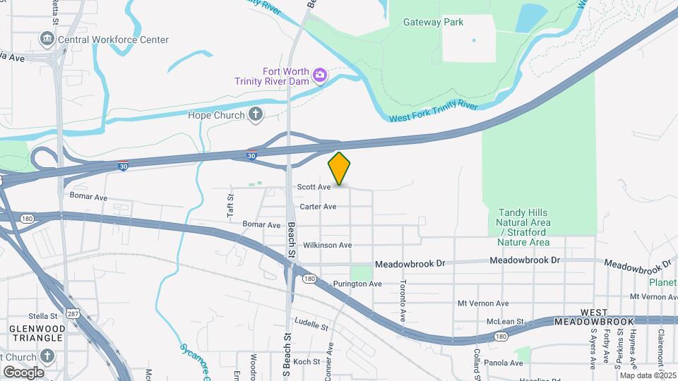 2714 Scott Ave Map and Location Details