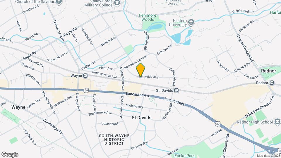 444 St Davids Ave Map and Location Details