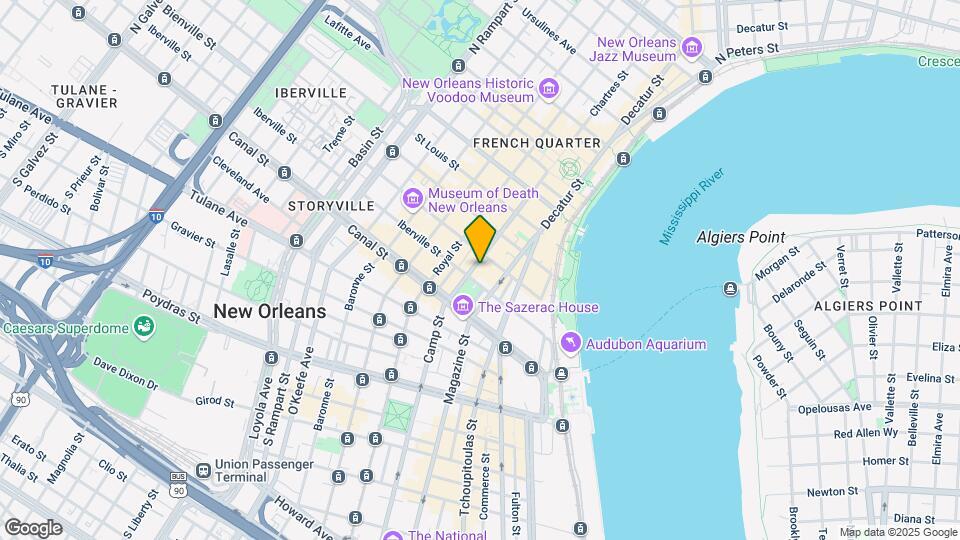 216 Chartres St Map and Location Details