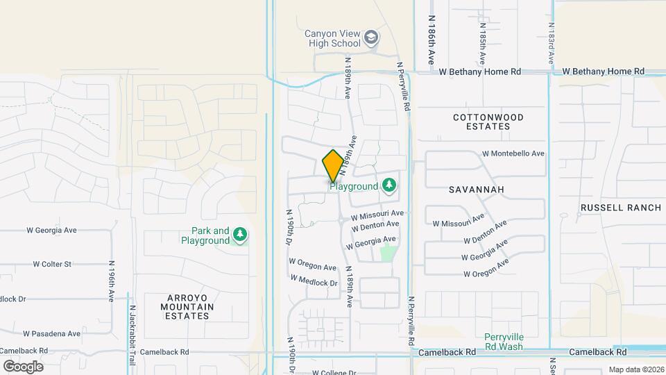 5605 N 189th Dr Map and Location Details
