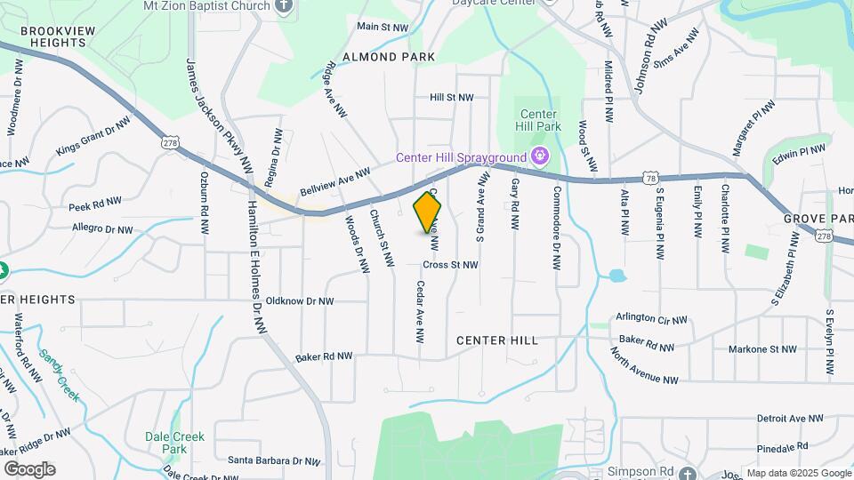 700 Cedar Ave NW Map and Location Details