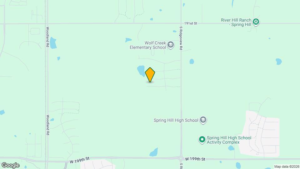 20264 W 194th Terrace Map and Location Details