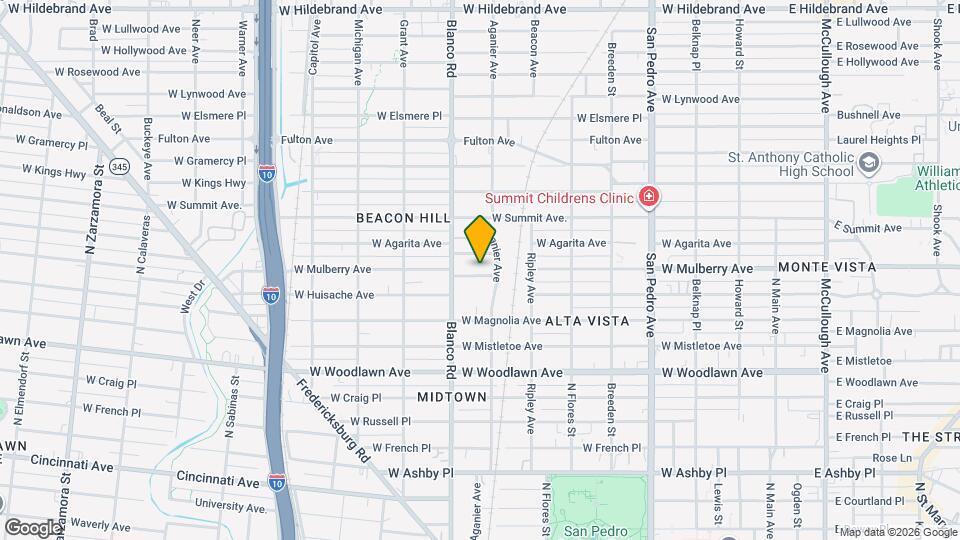 817 W Mulberry Ave Map and Location Details