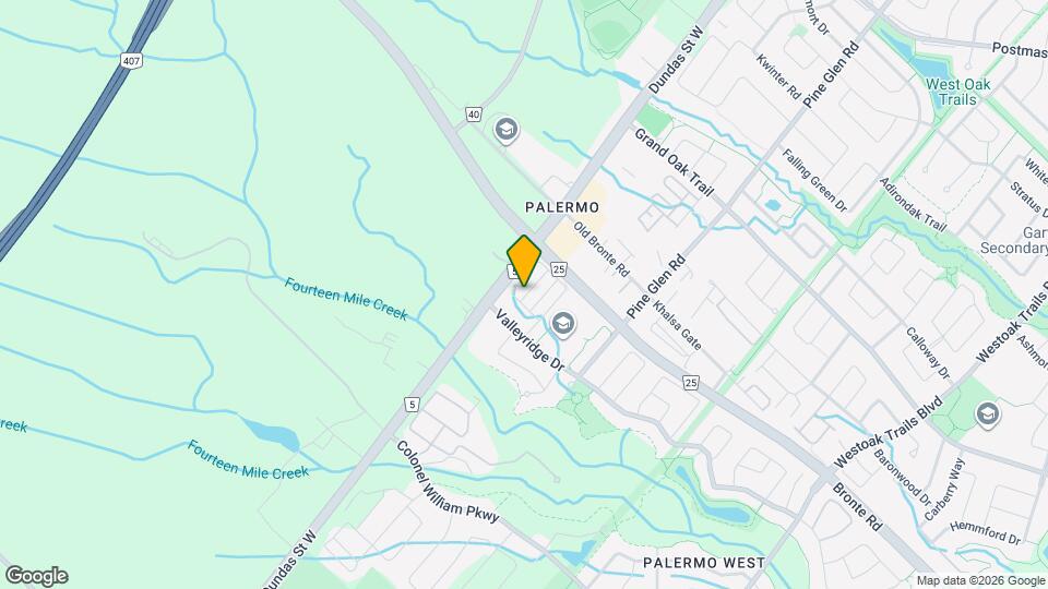 3061 Dewridge Ave Map and Location Details