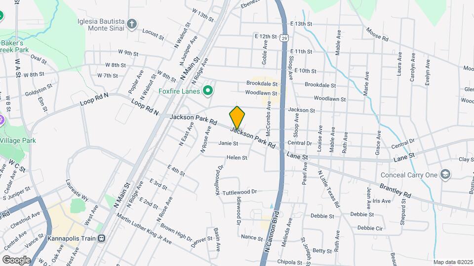 500 Jackson Park Rd Map and Location Details