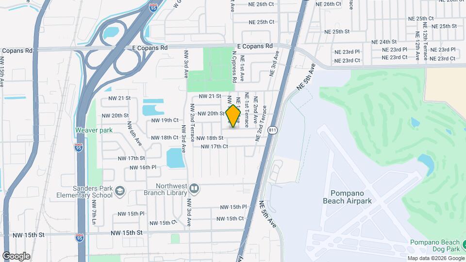 10 NW 19th St Map and Location Details