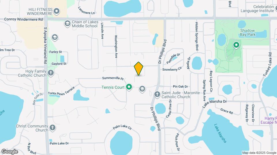 5151 Vistamere Ct Map and Location Details