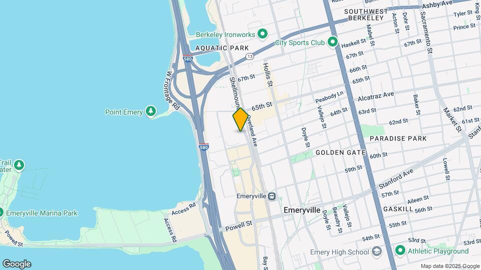 Artistry Emeryville Mapa y Detalles de la Ubicación
