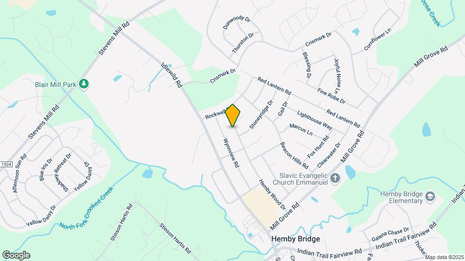 8305 Hemby Wood Dr Map and Location Details