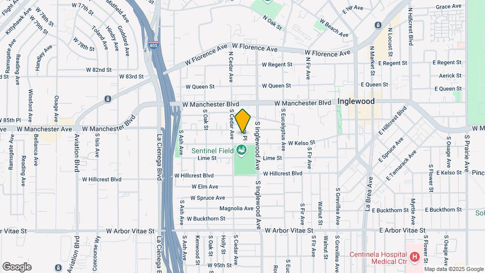 339 S Myers Pl Mapa y Detalles de la Ubicación