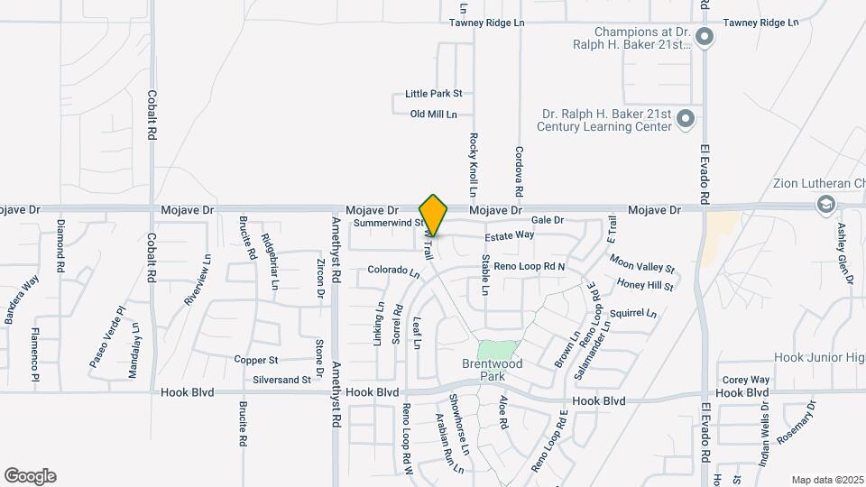 15220 Hallmark Ln Map and Location Details