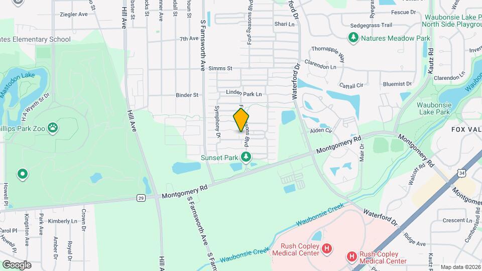 1662 Park Vista Ln Map and Location Details