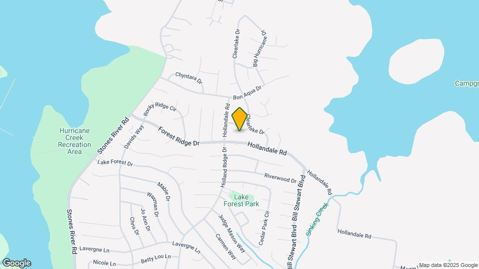 407 Waters Edge Ln Map and Location Details