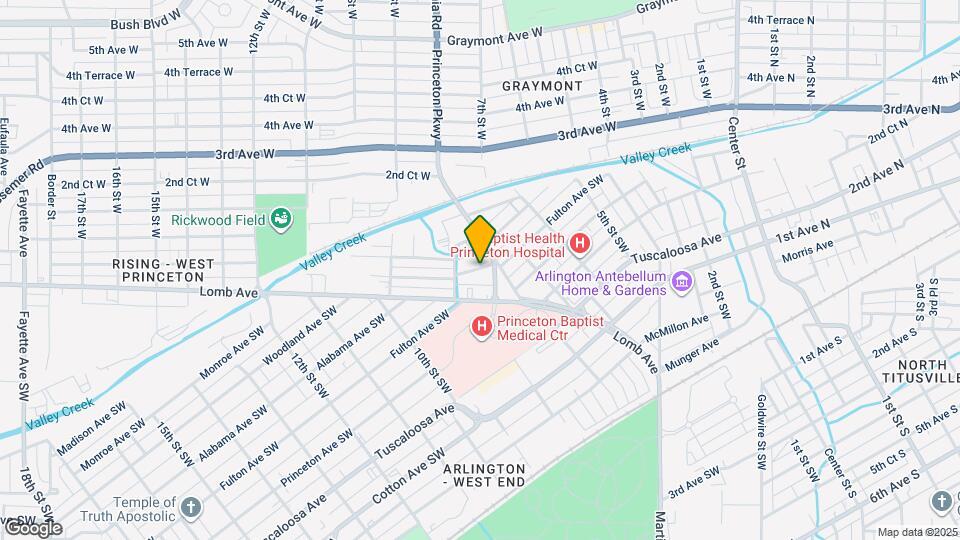 719 Washington Ave SW Map and Location Details