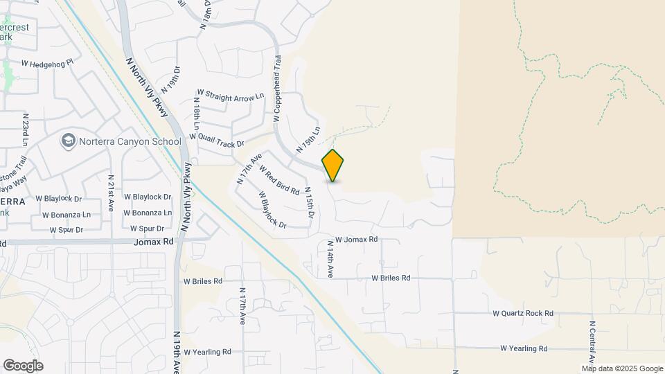 26833 N 14th Ln Map and Location Details