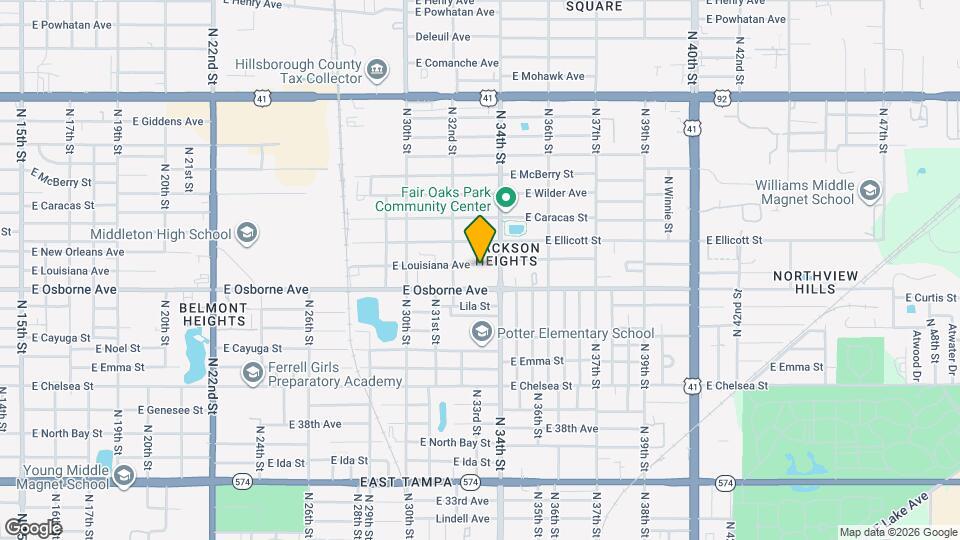 3215 E Louisiana Ave Map and Location Details