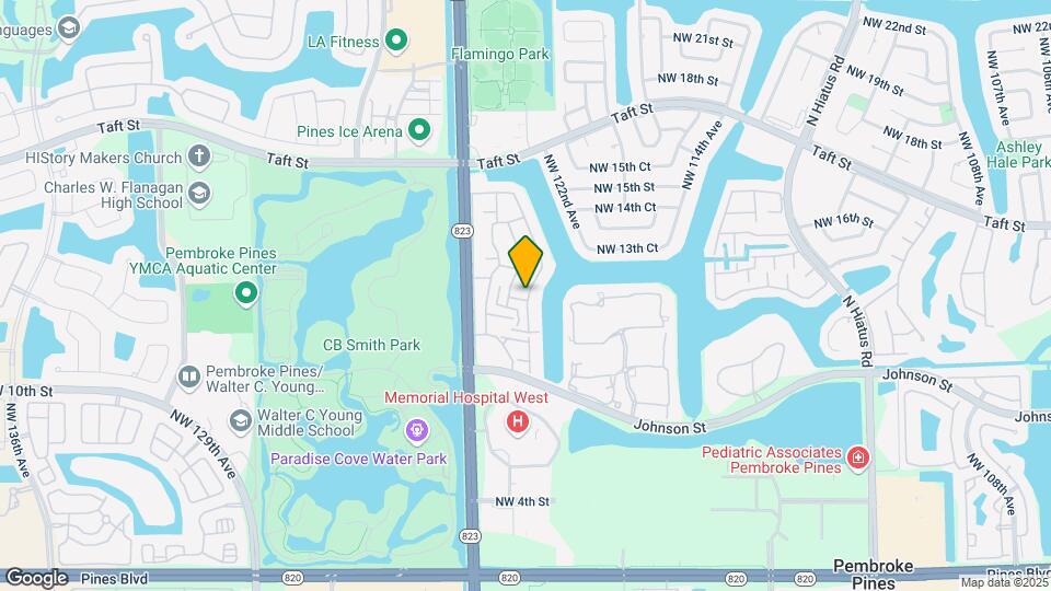 1220 NW 122nd Ter Map and Location Details