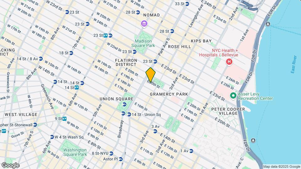 12 Gramercy Park S Map and Location Details