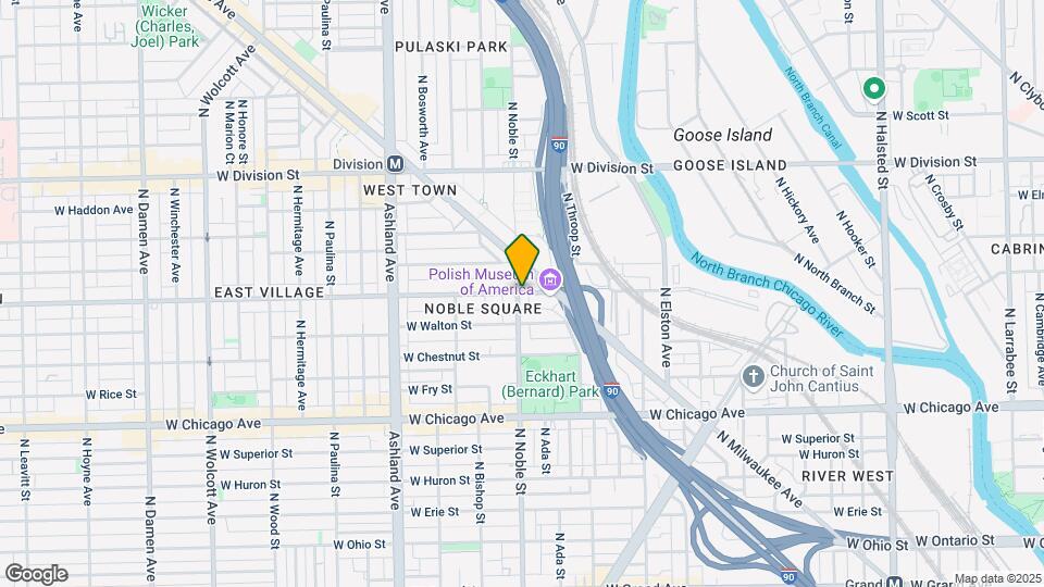 1356 W Augusta Blvd, Unit 403 Map and Location Details