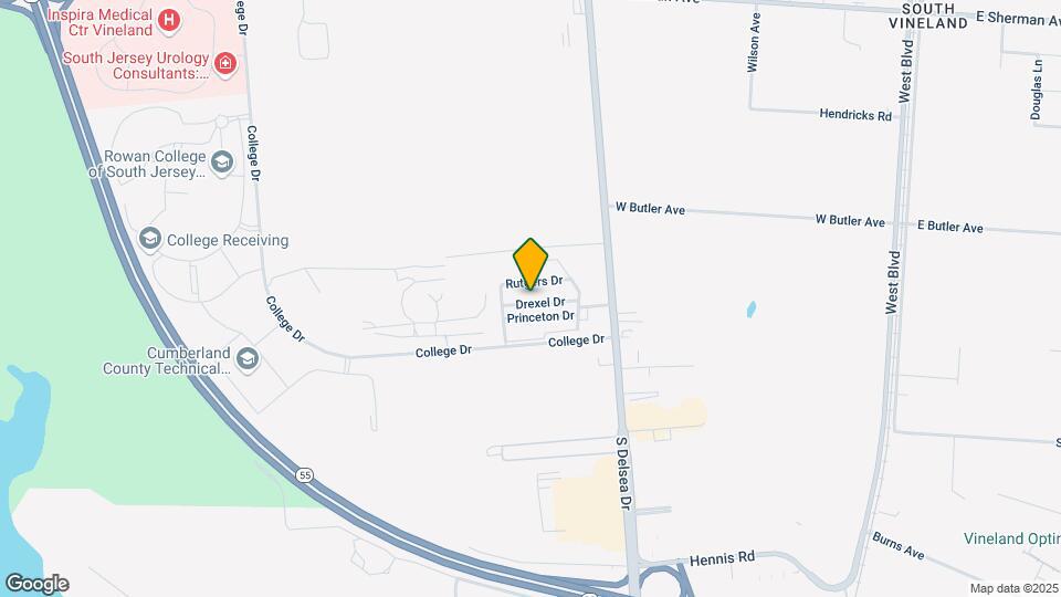 Delsea Woods Mobile Home Park Map and Location Details