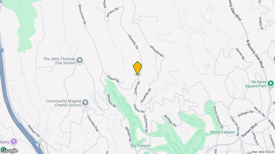 10901 Chalon Rd Map and Location Details