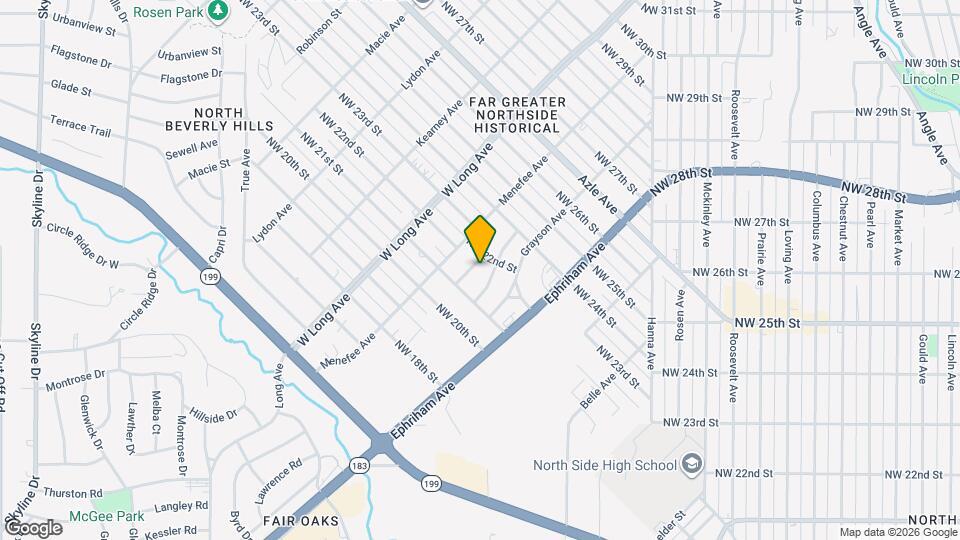 2122 French Ave Mapa y Detalles de la Ubicación