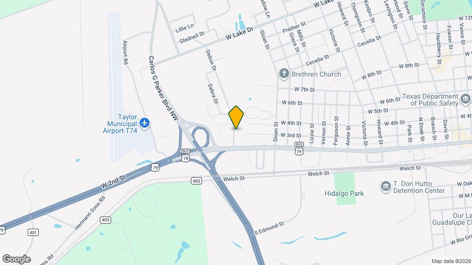 230 Debus Dr Map and Location Details