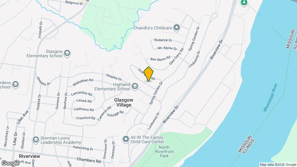 133 Perthshire Rd Map and Location Details