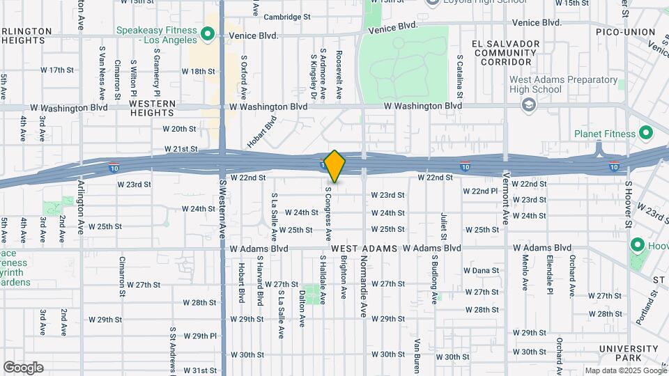 1761 W 23rd St Map and Location Details