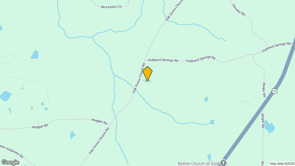 1725 Oak Grove Church Rd Map and Location Details