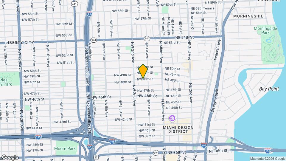 130 NW 48th St Map and Location Details