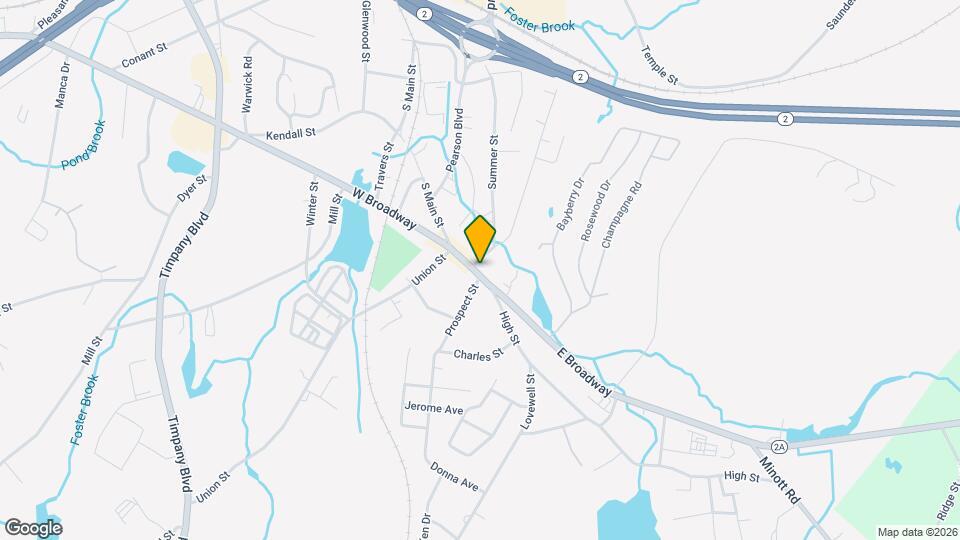 60 E Broadway Map and Location Details