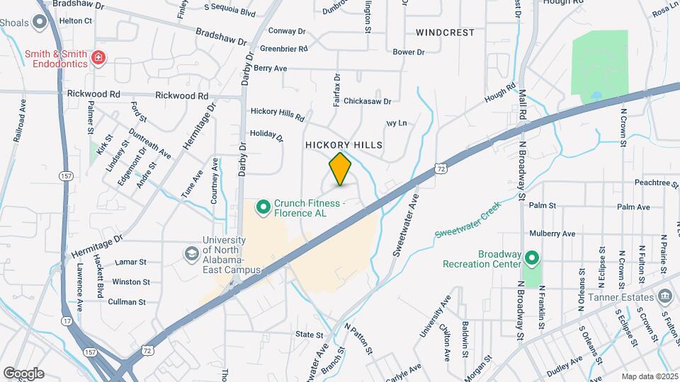 2114 Crestline Dr Map and Location Details