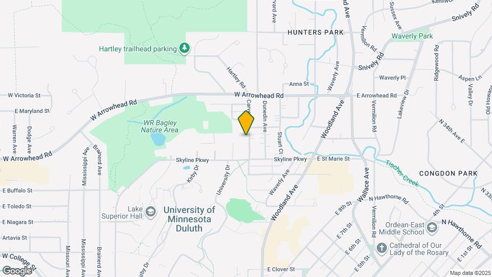 1729 Carver Ave Map and Location Details