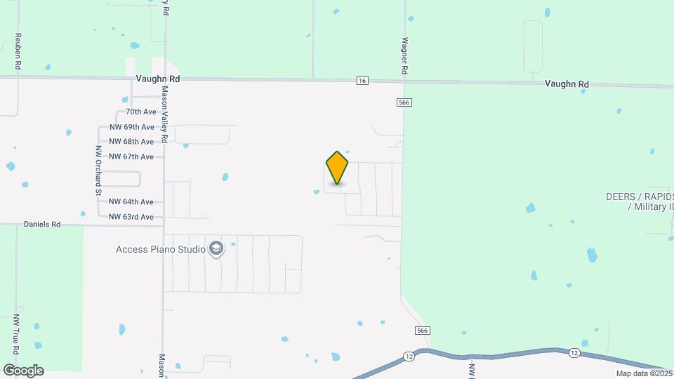 6501 NW Vandergriff St Map and Location Details