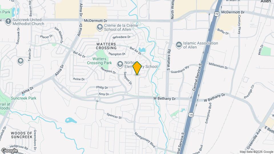 600 Bel Air Dr Map and Location Details