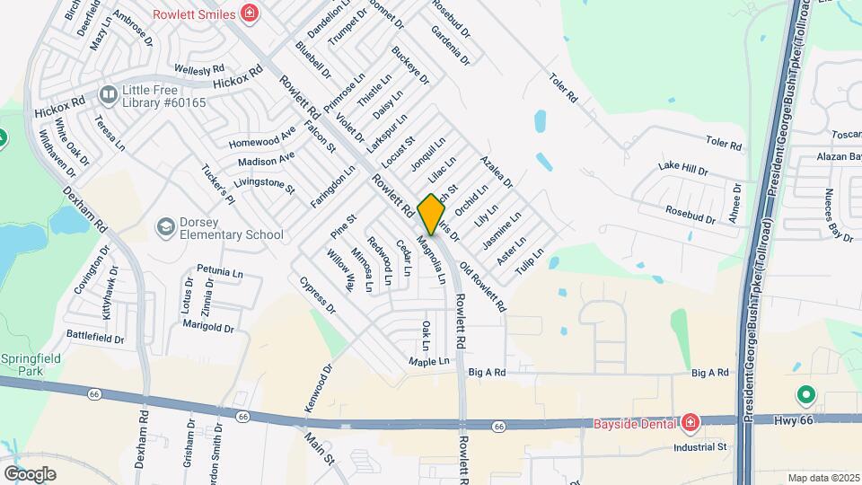 6109 Magnolia Ln Map and Location Details
