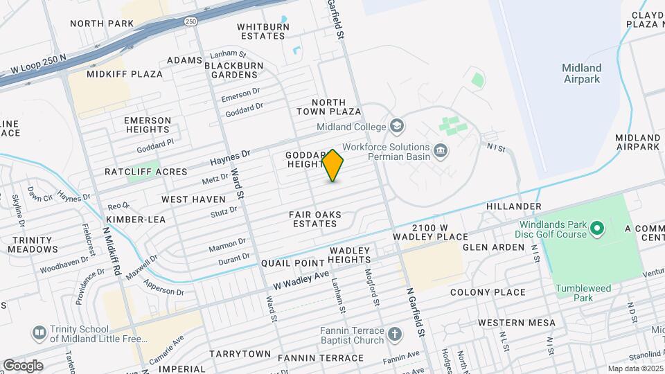 2405 Stutz Pl Map and Location Details