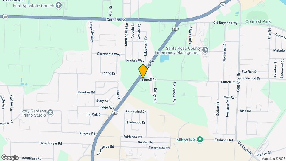 5901 Carroll Rd Mapa y Detalles de la Ubicación