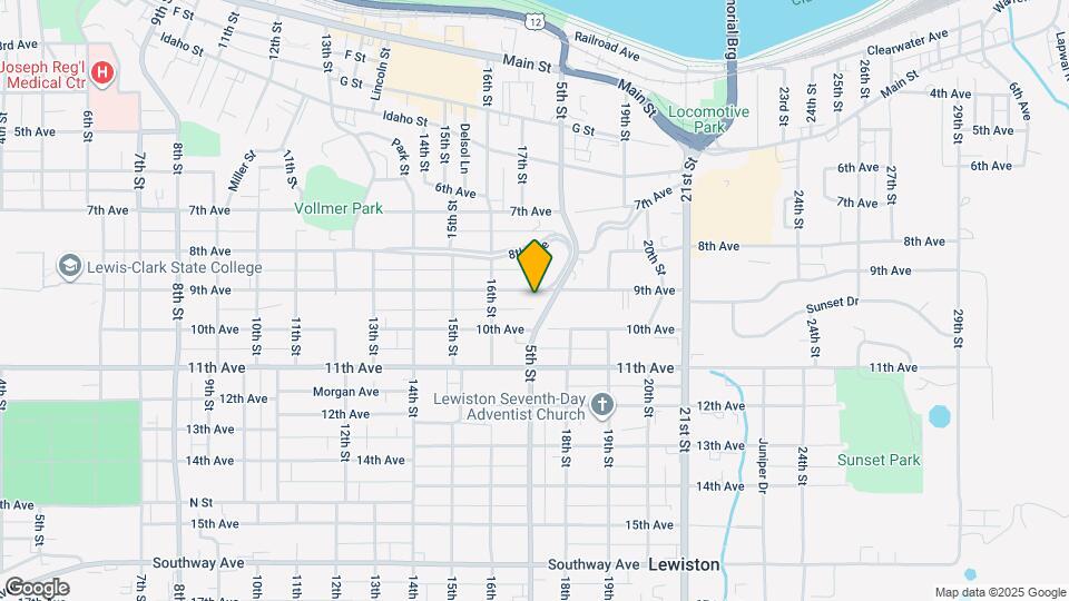 1648 9th Ave Map and Location Details