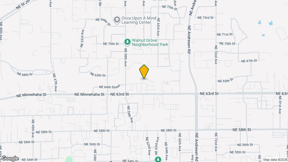 6016 NE 64th Street Map and Location Details