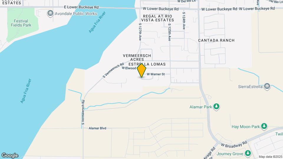 4525 S 127th Ave Map and Location Details