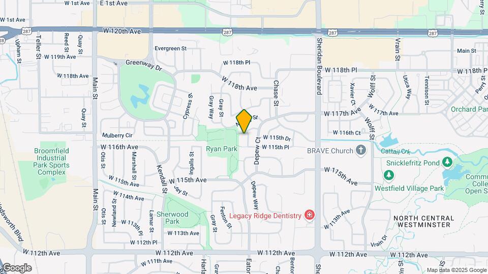 5770 W 115th Ct Map and Location Details